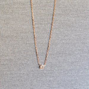 Elegant Crystal Rose Gold Pendant